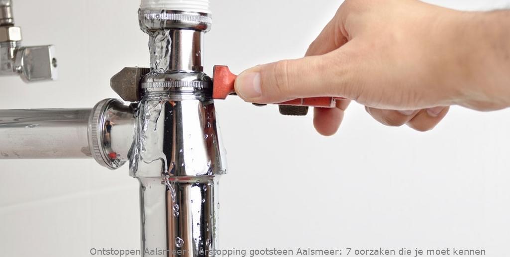 Verstopping gootsteen Aalsmeer: 7 oorzaken die je moet kennen
