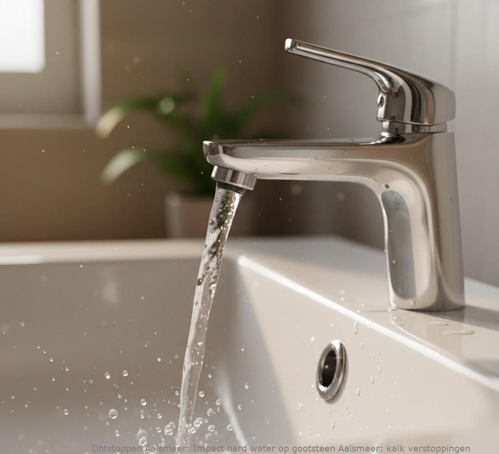Impact hard water op gootsteen Aalsmeer: kalk verstoppingen