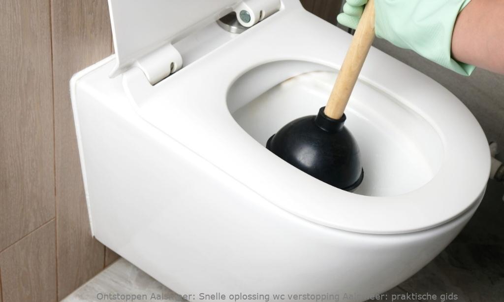 Snelle oplossing wc verstopping Aalsmeer: praktische gids