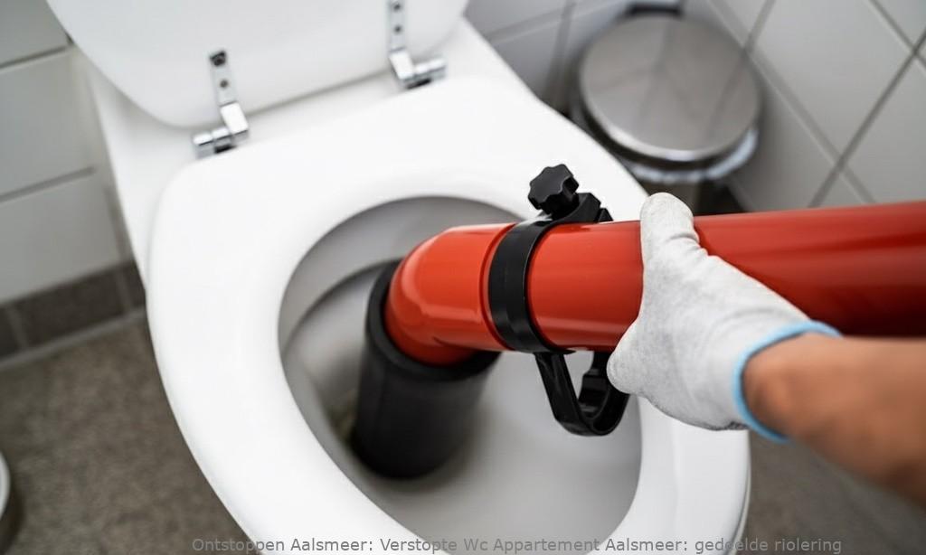 Verstopte Wc Appartement Aalsmeer: gedeelde riolering