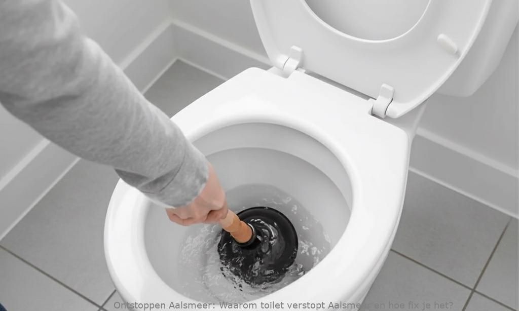Waarom toilet verstopt Aalsmeer en hoe fix je het?