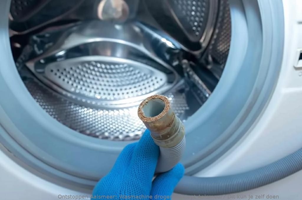Wasmachine droger verstopt Aalsmeer? Dit kun je zelf doen